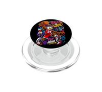 Basketball Geeks Slam Dunk Player Streetwear Graffiti Art PopSockets PopGrip per MagSafe