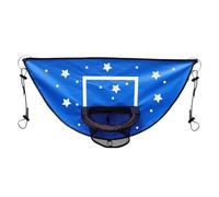 Basketball Goal Trampoline - Basket Ball Net, Adjustable Hoop Goal, Durable Sports Accessory, Portable Training Equipment With Easy Setup | Fun Exercise Basketball Game For Kids Adults Outdoor Use