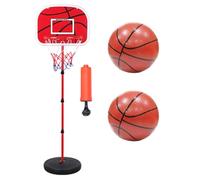 Basketball Hoop and Stand - Portable Adjustable with 3 Balls Pump