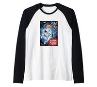 Basketball in Space - Houston We Have A Swish Maglia con Maniche Raglan