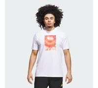 Basketball Is Happiness Graphic T-Shirt White XL