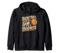 Basketball Is Not Just A Game It's A Business - Felpa con Cappuccio