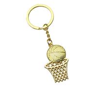 Basketball Keychain - Anti-rust Metal Loop, 1 Piece Three-dimensional Charm For Cars, Handbag Decoration With Textured Grip, Sports Souvenir, Hangable Ornament For Backpacks And Keys