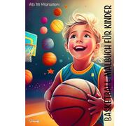 Basketball Malbuch für Kinder