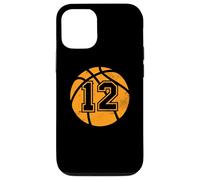 Basketball Player # 12 Basket Mom Dad Jersey Numero 12 Custodia per iPhone 12/12 Pro