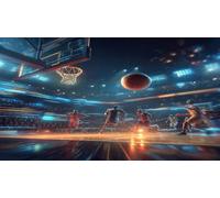 basketball Puzzle Impossible 1000Pcs Decorazione per la casa. Giochi di Rilassamento e Intelletto per adulti e ragazzi da 14 anni 38x52cm/1000pcs