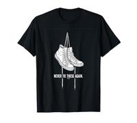 Basketball RITIRO - Never Tie These Shoes Again Maglietta
