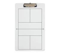 Basketball Trainer Clamping Board | Tabella degli aiuti di addestramento portatile | Whiteboard marker, tavola da esercizio | Pianificatore tattico, strumento di coaching | Strategy Board per Sports H