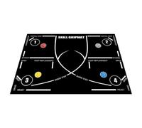 Basketball Training Mat, Ball Sports Training Equipment, Diatomaceous Earth Practice Mats for Kids, Teens, Players, Athletes, School Teams, Trainers, Fitness Enthusiasts, Home, Driveway, Gym, Court