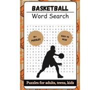 Basketball Word Search Book: A Basketball themed word find puzzle for adults, teens, kids | Easy-to-Read | 6"x9", 110 pages | 50+ Puzzles