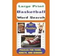 Basketball Word Search Book: Easy to Read Word Search Puzzle Book about Basketball, including Words, Phrases, and Slang | LARGE PRINT, 6x9 inches, 110 ... Puzzles... Gift for Basketball Enthusiasts