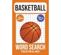 Basketball Word Search Puzzle Book: Word Searches with Easy to Read Print about Basketball Players, Basketball Teams, Basketball Terms, and More | 6x9 ... for Vacations, Holidays, and Anxiety Relief