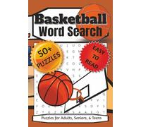 Basketball Word Search Puzzle Book: Word Searches With Easy to Read Print about Sports, Athlete, Exercise and More | 6 x 9 inches, 110 pages | 50+ ... Gift for Vacations, Holidays, and Free Times