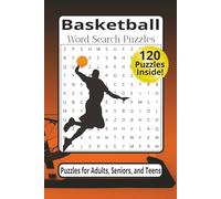 Basketball Word Search Puzzles: Word Searches with Easy-to-Read Print about Basketball and more | 6x9 inches 150 pages | 120 Puzzles ... Vacations, Road Trips, Holidays, Game Nights, and Free Time