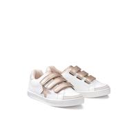 Baskets basse con patte a strappo, dettaglio stella Bianco 36