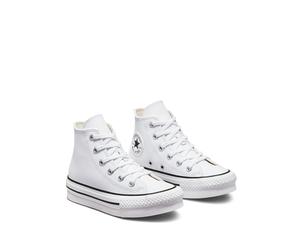 Baskets in pelle All Star Eva Lift Foundation Leather Bianco 30