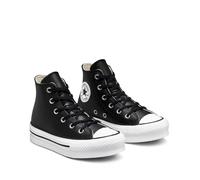 Baskets in pelle All Star Eva Lift Foundation Leather Nero 33