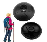 Baskets Mud for Poles - 2 protezioni per sci da neve rotonde, punte per pole | Accessorio di sostituzione del bastone da passeggio per escursioni all'aperto, sentieri e camminate, resistenti e facili