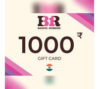 Baskin-Robbins Gift Card 1000 INR Key - INDIA