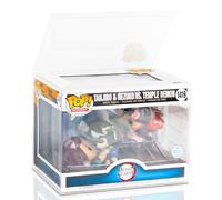 Baskiss Confezione da 2 custodie protettive per Funko Pop Moments, ultra spesse 0,5 mm, trasparenti, senza acidi, resistenti, con linguetta di bloccaggio (2)