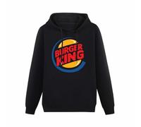 BASLIL TOAST brunch Hooded Food Burger King Logo Long Sleeve Sweatshirts S