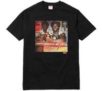 BASLIL TOAST brunch Men Ss17 Limonious Buy off The Bar Tee Box Logo T Shirt Ma Men Mona Lisa DS Black S