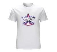 BASLIL TOAST brunch Men's Babymetal Metal Galaxy T-Shirts White XXL