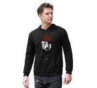 BASLIL TOAST brunch Men's Impaled Nazarene Christ is The Crucified Whore Printed Pullover Hoodies Long Sleeve Hooded Sweatshirt XL