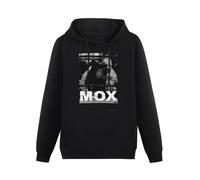 BASLIL TOAST brunch Men's Jon Moxley Undisputed Long Sleeve Hooded Sweatshirt Hoodies with Drawstring Pockets Black 3XL
