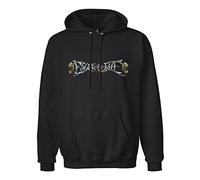 BASLIL TOAST brunch Men's Long Sleeve Escape The Fate Logo Hoody Sweatershirt Black L