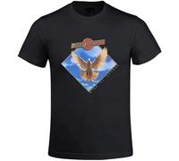 BASLIL TOAST brunch Peter Frampton Wind of Change Sport T Shirt for Men Crew Neck Black L