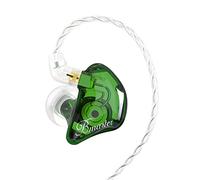 BASN Bmaster - Cuffie intrauricolari a triplo driver con due cavi staccabili, adatte per ingegneri audio, musicisti (verde)