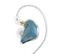 BASN Bmaster - Cuffie intrauricolari triple driver con due cavi staccabili adatte all'orecchio, adatte per ingegneri audio, musicisti (blu)
