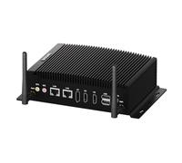 BASOARO Mini Computer Win 11, Mini PC Linux Core i7 10810U Mini PC Industriale, 64GB RAM 512GB SSD 1TB HDD, RJ45 LAN, Dual HD+DP Triple Display, 2 RS232 COM, WiFi, BT 4.2, Portatile PC