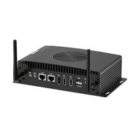 BASOARO Mini PC Industriale i5 1235U, 64GB RAM 512GB SSD, raffreddamento a ventola, Win 11 Pro, Doppia LAN, Triplo Display 4K con 2 uscite HD+DP, 2 RS232/RS422/RS485, GPIO, WiFi 6 BT 5.2