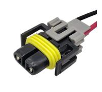 BASPHHH 12124819 DJ7028Y-2.8-11 Connettore Femmina sigillato per Auto a 2 Pin Presa per fendinebbia H11 H8 H9 Spina allo Xeno