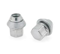 BASPHHH Bulloni Cerchio Compatibile con Ford per Puma 1997-2001 Dadi delle Ruote per Auto Bullone in Acciaio Legato con Perno 19MM M12x1.5 SFN-12150033(2pcs)