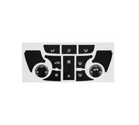 BASPHHH Compatibile con Opel per Vauxhall per Mokka Interruttore di Controllo del Clima AC Adesivi per Pannello Aria Condizionata Decalcomanie per Riparazione Pulsanti Interni(AC Type A)