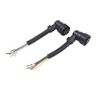 BASPHHH Compatibile con Volvo Truck Connettore Fanale Posteriore Auto Precablato 7 Pin Spina di Riparazione 965570-1 Te 965570 9655701(2pcs)