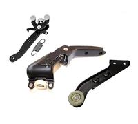 BASPHHH Rullo Porta Scorrevole Compatibile con T5 per Transporter 7H0843436B 7H0843398H 7H0843336D Guida Braccio Rullo Porta Scorrevole Destra