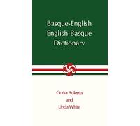 Basque-English, English-Basque Dictionary