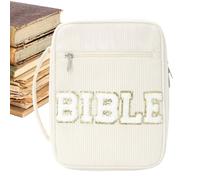 Bass Bible - 25x20.3x7,62 Cm Basso Copertura Bibbia, Pacchetto Della Versie Outdoor Prova Per Studio Di Scuola Della Scuola Di Lavoro, Tote a Grande Capacità Con Manico E | Donne Uomini Insegn