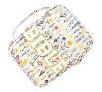 BASS BIBLE - BASSA SCUOLA | Borsa di copertura BOBLE | Bibl Case Women Girl, HolyBook Borse Floral Pattern | Per adolescenti Girls Notebooks Stationery College Workplace Church Travel Daily