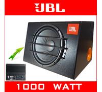 BASS BOX JBL STAGE 122 SUBWOOFER 30cm ATTIVO 1000 WATT+AMPLIFICATORE AUTO REFLEX