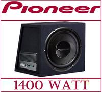 BASS BOX PIONEER TS-A30S4 SUBWOOFER 30cm ATTIVO 1400 WATT+AMPLIFICATORE AUTO