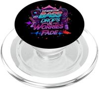 Bass Drops & Worries Fade EDM Music Lover Design PopSockets PopGrip per MagSafe