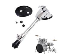 Bass Drum Feet, Drum Percussion Accessory, 11in Portable Pedal Bracket, Stable Base Hardware Stand, Non Slip Design for Beginners, Professionals, Music Enthusiasts