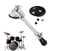 Bass Drum Leg, Anti-Skid Percussion Accessory Drum Feet, Easy Setup Rustproof Base Stand, Enhanced Stability Pedal Bracket Support for Beginners and Music, 11.02 Inches