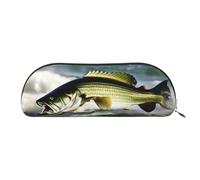 Bass Fishing Wave Print Ricevi Borsa Trucco Borsa Cosmetici Borse Viaggio Storage Bag Articoli da toeletta Ricevi Borse Astuccio Matita Astuccio, Bass Fishing Wave, Taglia unica
