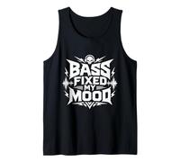 Bass Fixed My Mood Rave Techno Energy Sound Vibes Canotta